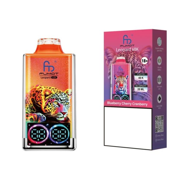 fumot-leopard-40k Fumot Leopard 40000 – Einweg Vape mit 40.000 Zügen